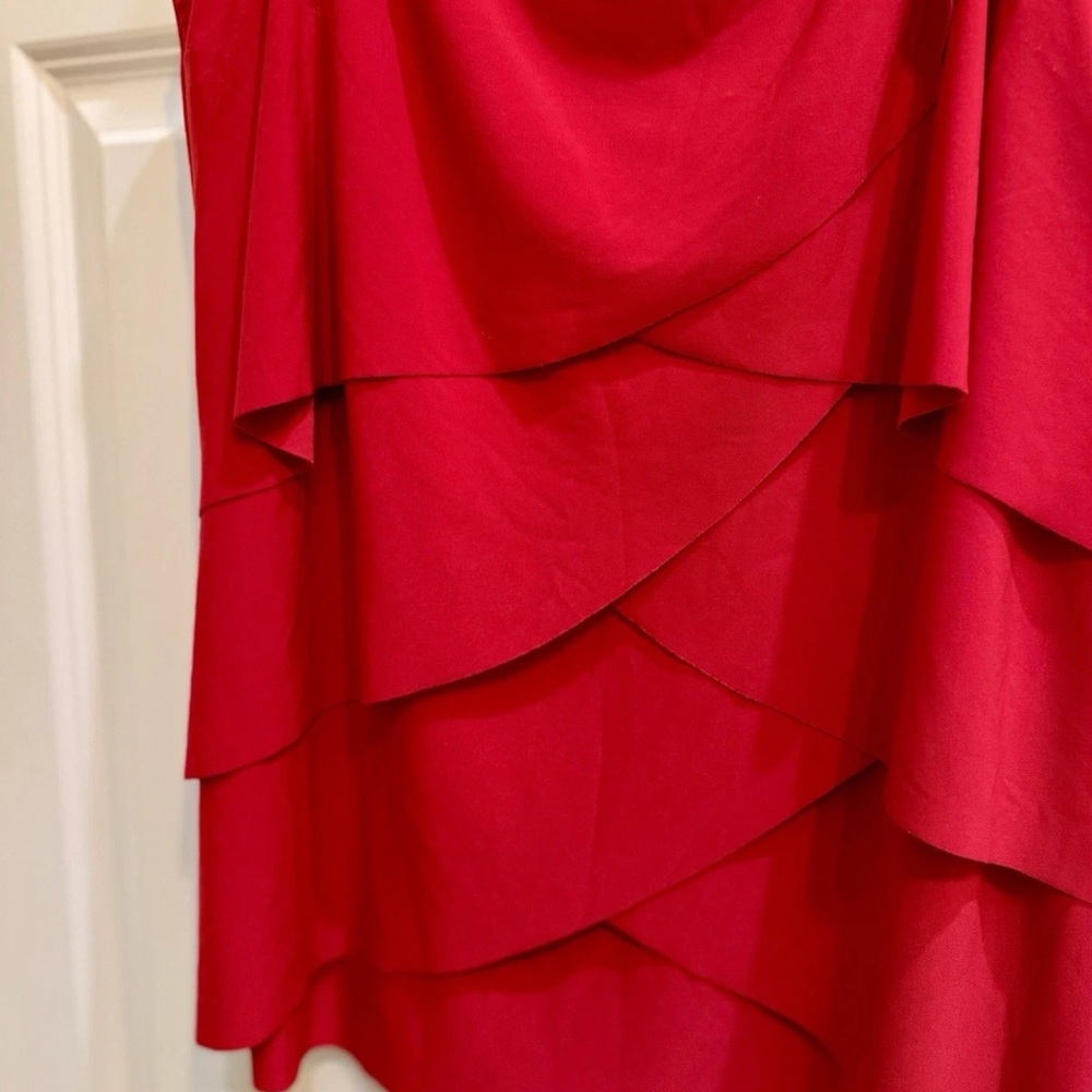 Miraclesuit Red Making Waves Tankini Underwire Swimwear Sz 10 Great Condition - Picture 4 of 16